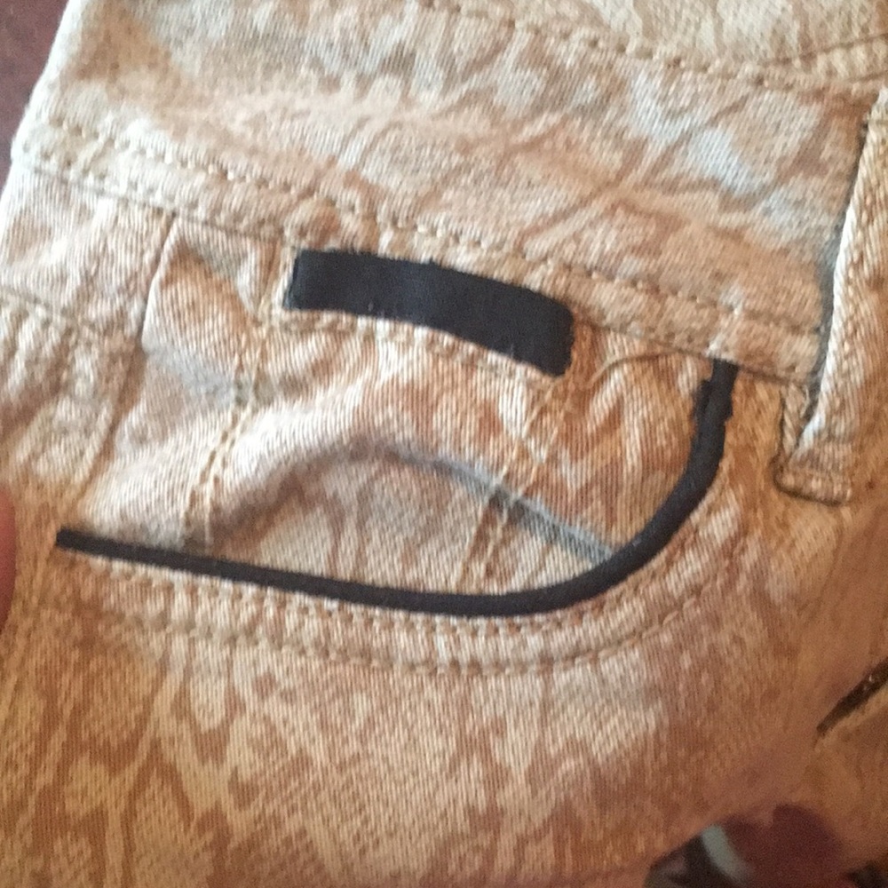 GB size 3 snake print design juniors jeans